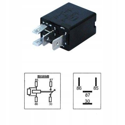 реле топливного насоса (12v-20a) 11129687 для fiat ducato (фиат дукато)